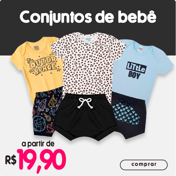 conjuntos bebe black