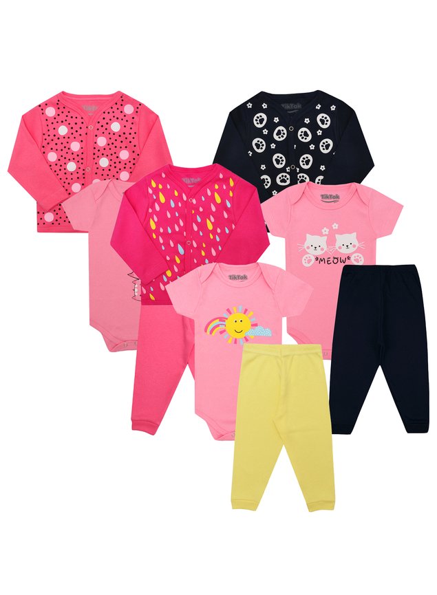 kit body cardigan menina